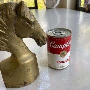 Castilian Imports HORSE HEAD STATUE  Brass/Copper vintage 7.25"h